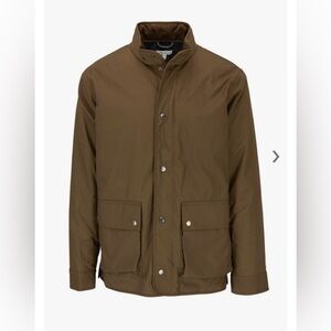 Olive Green Waxed Cotton Field Jacket